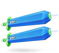 XShot 2 in 1 Water Sword (2 Sword) di ZURU giocattolo d’acqua dual play, gioco di spade e battaglie d’acqua, grande giocattolo ad acqua per bambini, ragazzi e adulti