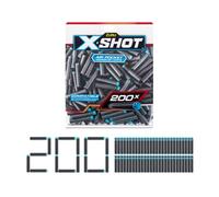 XSHOT Excel Dart, 200 Sacchetti di Alluminio per Freccette Ricarica Freccette