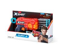 Xshot excel fury 4 blaster 16x freccette in schiuma con tecnologia air pocket
