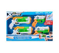 XShot Fast Fill Pistole ad Acqua Combo 2 Micro + 2 Nano