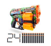 XShot Skins Dread - K.O (24 freccette) di Zuru, Easy Reload, Air Pocket Technology, giocattolo in schiuma per bambini, adolescenti, adulti, confezione facile