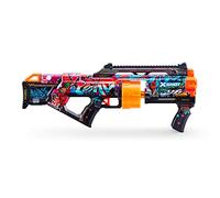 XShot Skins Last Stand - Graffiti - Freccette a Molla con rivista a Tamburo, 16 Freccette e Aspetto Unico