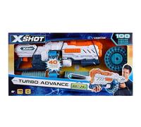 XSHOT Zuru- Excel Turbo Advance 40 Schiuma, Colore 96 Freccette-Confezione Scatola Marrone, Taglia Unica, 845218018177