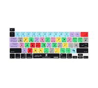 XSKN - Cover in silicone per tastiera compatibile con MacBook Pro 13,3" 16" con Touch Bar e Touch ID, A2251, A2289, A2338, M1, A2141 (versione USA, Photoshop CC)