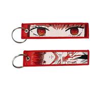 XSLGOGO Anime Chainsaw Man Makima Pochita Portachiavi Ciondolo Gioielli