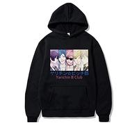 XSLGOGO Anime Yarichin Bitch Club Felpa con Cappuccio Ayato Yuri Felpa con Cappuccio Tooru Fujisaki Felpa Manga Yarichin Bitch Club Costume