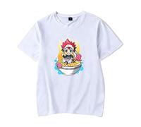 XSLGOGO Food Wars: Shokugeki No Soma Maglietta Unisex Anime Graphic Printed Maglie a Manica Corta Yukihira Sōma Costume Cosplay