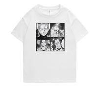 XSLGOGO Monster Johan Liebert T-Shirts Mostro Top Kenzou Tenma T-Shirts Maniche Corte Naoki Urasawa Horror Manga Johan Liebheart Tee