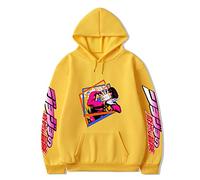 XSLGOGO Unisex Anime JoJo's Bizarre Adventure Felpa con Cappuccio Higashikata Josuke Pullover JoJo Felpa Casual a Maniche Lunghe