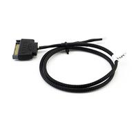 XSPC Single 3mm LED SATA Wire - Blu