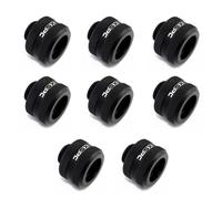 XSPC Anschluss G1/4" auf 14mm Hardtube, schwarz matt - 8 Stück