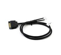 XSPC Twin 5mm LED SATA Wire - Giallo