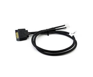 XSPC Twin 5mm LED SATA Wire - Giallo