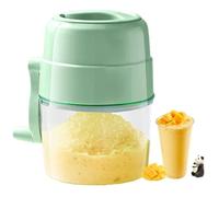 XSQD Macchina per Il Ghiaccio Mano, Piccola Macchina Rotativa Trita Ghiaccio, Tritaghiaccio Manuale, Portatile per Raschiare Ghiaccio Manovella, per La Preparazione Gelato, Smoothie E tè Freddo