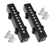 XSQKUYN 2pcs Black Open Humbucker Pickup per 5 Corde per Chitarra per Basso Elettrico Pickup