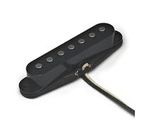 XSQKUYN Pickup Single Coil Pickup per Chitarra Elettrica Alnico 5 Vintage A 7 Corde Pickup per Chitarra Anico V Spaziatura tra Le Corde 61,2 Mm Nero(Neck 1pc)