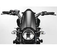 XSR700 2015/20 - Cupolino 'RunBack' (R-0780) - Parabrezza in Alluminio - Minuteria Inclusa - Facile Installazione - Accessori De Pretto Moto (DPM Race) - 100% Made in Italy