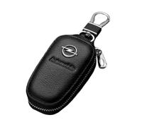 XSSJXMDJ Portachiavi Auto per Opel Crossland 2017-2020, Multifunzionale Resistente Portachiavi Uomo Donna Portachiavi Macchina Porta Chiavi Accessori,A-Black