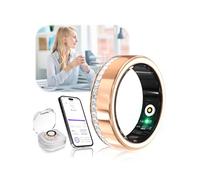 XSWCCJJ 10. Anello intelligente con diamante e custodia di ricarica wireless. Numero di settore 1 - 0 errori di misurazione: fitness tracker 2025 per monitoraggio del sonno, anello portatile SpO2 per
