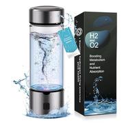 XSWCCJJ 9.0 Nuova bottiglia d'acqua idrogeno 3000 + PPB 【SPE - Tecnologia di 9 generazione - acqua idrogeno in 3 minuti】Con tecnologia TOP SPE PEM idrogeno bottiglia d'acqua ricaricabile USB 450 ML