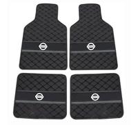 XSYBHD per Nissan Pathfinder 2004-2014 Tappetini Auto,in Pelle su Misura Tappeti Moquette con Lato Guida,Tutte Le Stagioni Accessori per Interni Auto(Black)