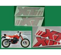 XT 600 2KF coppia adesivi serbatoio tank stickers