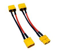 XT Adattatore di ricarica Wire Pack | Cambio spina da 60 a 90, 2 pezzi layout opposto genere, fili compatti da 10 cm per accoppiamento formato e instradamento di