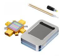 XT369P Power Meter 16-Bit per ADC Touchscreen Per XT30 per xt60 per xt90 RC per batteria Tensione Corrente Capacità Strumento di Test (Arancione)