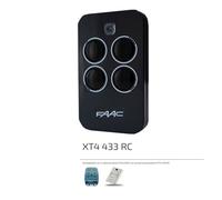 faac 3 telecomandi 4 canali xt4 433 rc 787456