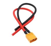XT60 Cable - maschio femmina connettore plug with wire, High Current Adapter Line, Secure Energy Extension for Drone RC Car Solar Panel Battery Pack for RV Charging Projects, Heat Resistant Design