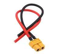 XT60 Cable - maschio femmina connettore plug with wire, High Current Adapter Line, Secure Energy Extension for Drone RC Car Solar Panel Battery Pack for RV Charging Projects, Heat Resistant Design