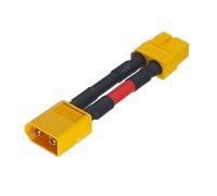 XT60 - Cavo di prolunga per batteria al litio da 10/20/30/40/50 cm/1 m, 12 AWG in silicone da maschio a femmina per RC Drone FPV (XT60-F to XT60-M,12AWG_1PCS_40 cm)