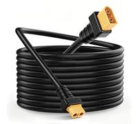 XT60 - Cavo di prolunga per pannello solare, 3,5 m, 16 AWG, cavo adattatore XT60 femmina a maschio per EcoFlow Delta/River, Bluetti, Anker SOLIX Power Station portatile, cavo di ricarica solare
