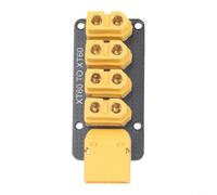 XT60 - Scheda di distribuzione elettrica per droni, modello RC ad alta | XT60 - Scheda di distribuzione di corrente ad alta corrente, PCB ignifugo, contatti placcati in oro, per drone/RC/robotica (B