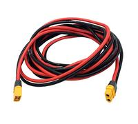 XT60 XT60h Prolunga 3m con presa e presa per generatore solare, centrale elettrica portatile, pannello solare, batteria RC, 12 gauge, cavo flessibile in silicone
