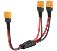 XT60H Y Harness 10AWG Cavo Heavy Duty per RC Modello Aereo per la ricarica della batteria Connettore parallelo 30cm (A)