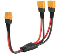 XT60H Y Harness 10AWG Cavo Heavy Duty per RC Modello Aereo per la ricarica della batteria Connettore parallelo 30cm(B)
