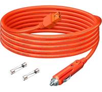 XT60i su Accendisigaro Cavo, 14AWG 12V/24V Ladekabel per Powerstation e Solargeneratore - Compatibile con ECOFLOW, Anker, DJI - Cavo di Estensione 2m per Auto, Camper