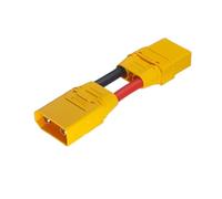 XT90 - Cavo di prolunga per batteria da 10/20/30/40/50 cm/1 m, 10 AWG/12AWG, cavo in silicone maschio a femmina, connettore ad alta corrente per RC Drone Lipo (da XT90H-M a XT90H-M, 10AWG_1M)