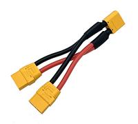 XT90H XT-90 connettore parallelo batteria cavo di collegamento XT90 spina stile parallelo 1 maschio a 2 prese per quadcopter multirotori RC LiPo batteria