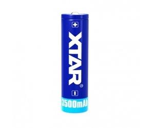 XTAR 18650 Li-ion 3.6V 3500mAh con circuito di protezione