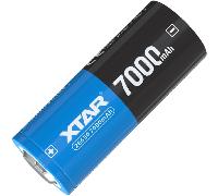 XTAR 26650 7000mAh rechargeable battery