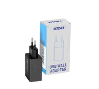 XTAR Caricatore Da Parete USB 18W QC3.0 Con Spina EU Nero Adattatore