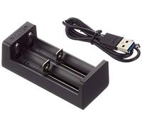 Xtar MC2 Caricabatterie di batterie ricaricabile Li-ion, 5 V, Nero