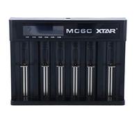 XTAR MC6C - Caricatore intelligente agli ioni di litio LCD