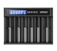 Xtar MC6C-charger, USB to Type-C cable, DC cable