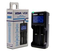XTAR VC2 Caricabatterie LCD per batterie al Litio