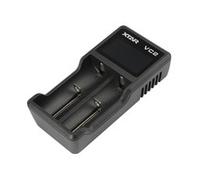 XTAR VC2 Micro USB Ladegeraet Li-Ion 2 slot LCD Display Caricabatteria Agli ioni