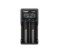 Xtar Vc2Sl Caricabatterie Usb Li-Ion Ni-Mh Con Schermo Lcd Colorato Tipo-C NUOVO