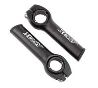 XtasY Unisex - Adulto Bar Ends EVO SL Nero 90mm 22,2, S